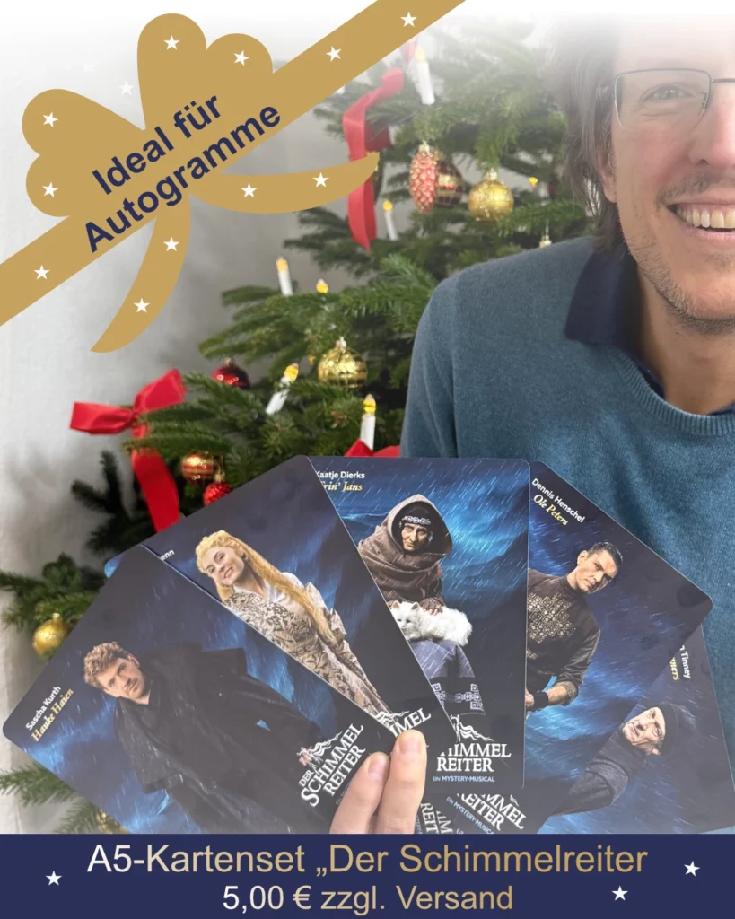 Weihnachten Kartenset Schimmelreiter Peter 1080x1350